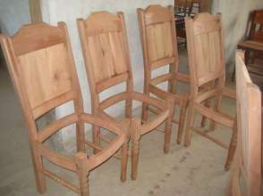 Dining Chairs under construction