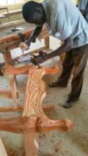 Gabriel carving