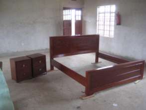 Bedframe and Cupboards