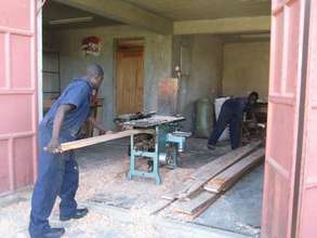 Planing timber for desks