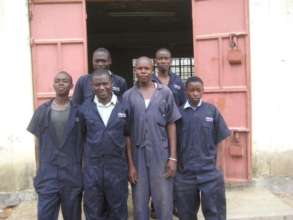 Several of the Trainees with trainer Paul