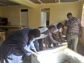 Repairing a broken cupboard