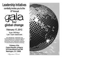 Gala Invite