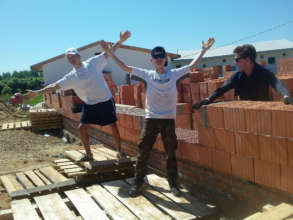 Helping to build the Education Centre