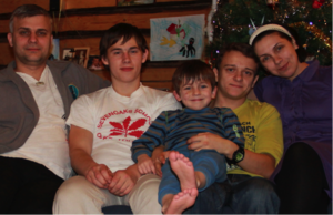 Shurov Family:Misha, Maxim, Lyubamir, Sasha, Masha