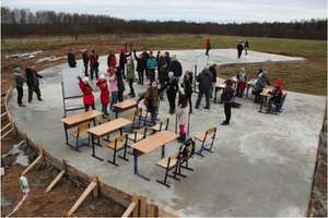 Foundations laid November 2013