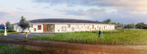 Model of the new Education Centre