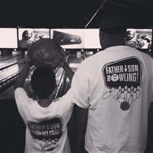 Bowling & Bonding for Father's Day!