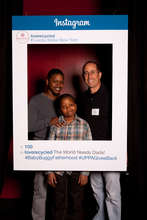 Jerry Posing with a Bronx Fatherhood Family