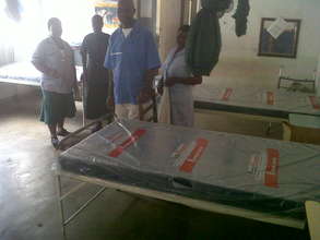 New matresses supplied by African Steps