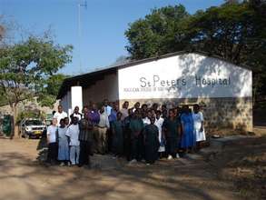 St Peter's hospital and staff