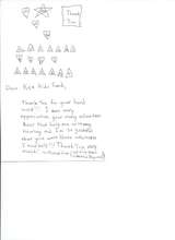 Thank You Note from Aimei