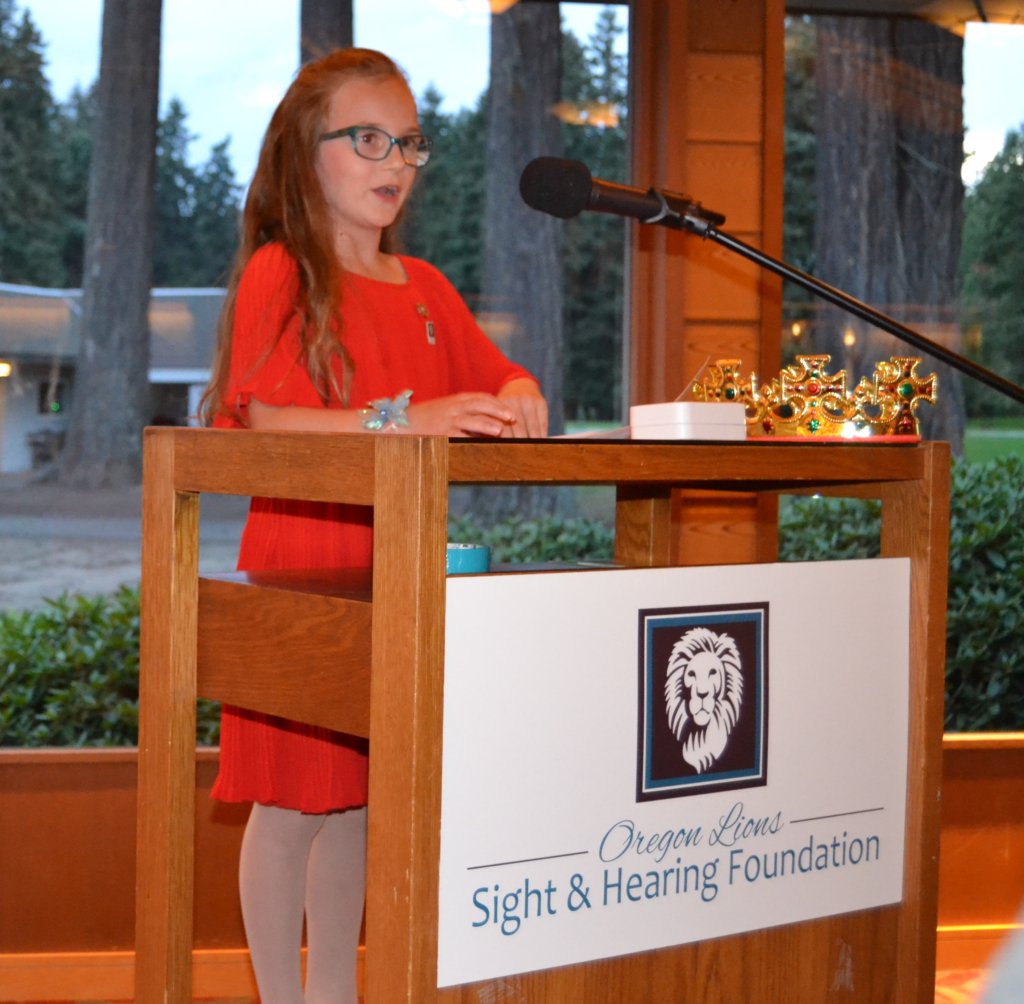 Ella at OLSHF Gala
