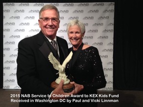 Paul & Vicki Linnman receive NAB Award