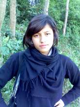 Laxmi in the mountains of Pokhara