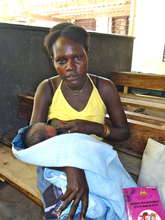 Mother, Rosslyn and her baby girl, Edina Atoot