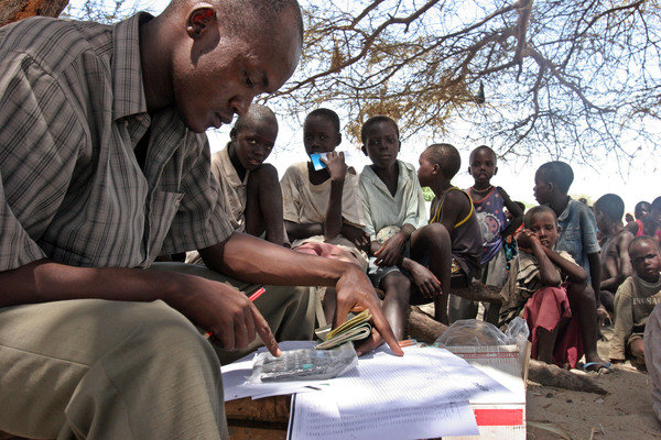 Outreach for vital health services in rural Kenya