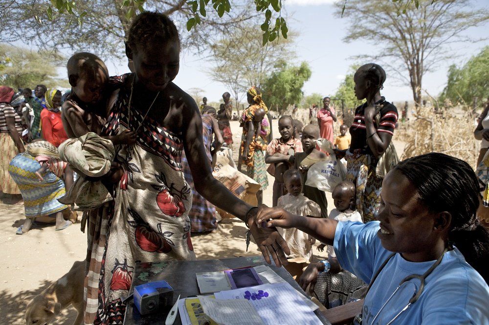 Outreach for vital health services in rural Kenya