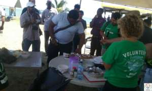 Chef from Hamanasi Resort