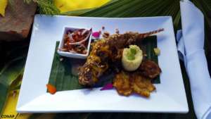 Lionfish dish