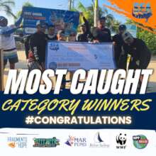FINS Belize / ReefCI winners for the most caught
