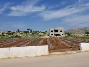 An almost-completed home