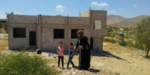 Alia's home is one of 15 under construction