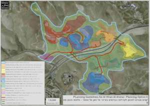 First option for Khan al Ahmar Master Plan