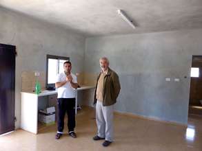 The open kitchen in Sadeq's new house