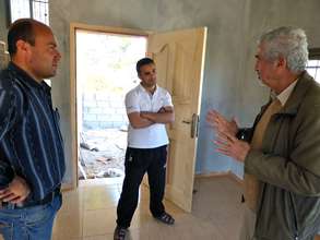 RA Adviser Ghassan, with homeowners Othman & Sadeq