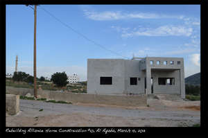 Do you see our kindergarten, mosque w peace sign?