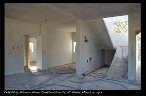 View from front door, open kitchen as requested!