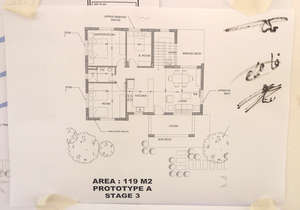 Floor Plan Signed by 1st Families!