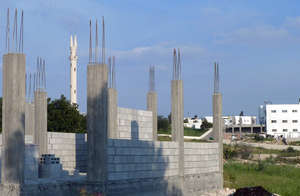 Favorite: April construction close to kindergarten