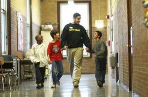 City Year Corps Members are positive role models