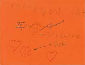 Thank You Note from Beth
