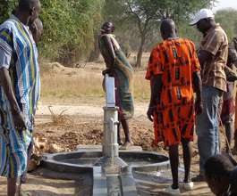 Pumping water