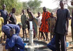New well in South Sudan