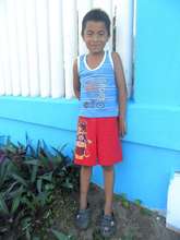 Boy awaiting a child sponsor