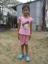 Girl awaiting a child sponsor