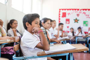 Students at Emprendedora Technical School