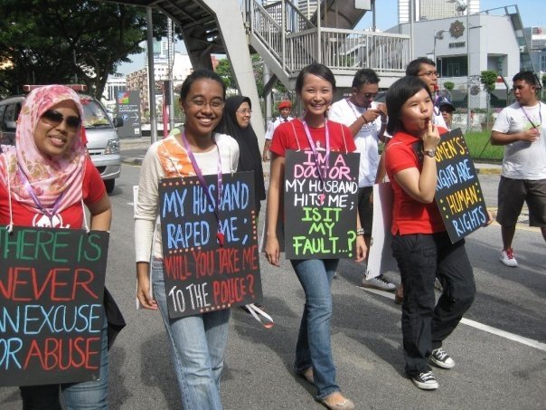 Refuge for abused women in Malaysia