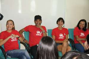 YCMADN campaign spokespersons at the launch