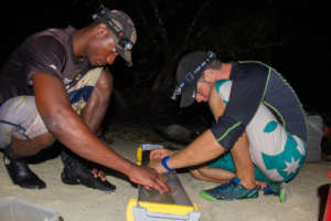 Our Team on their Night Walk