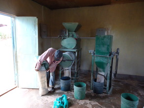 Inside of cassava mill