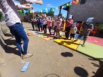 Activity with Children in Parramos library