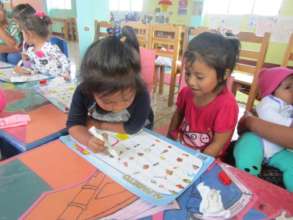 Children enjoy at library