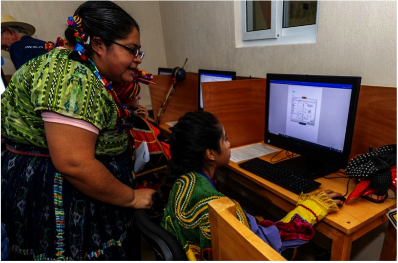 New technology users of the Community Library