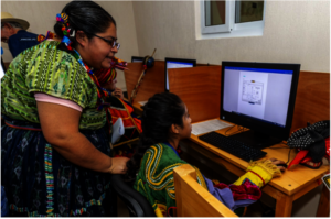 New technology users of the Community Library