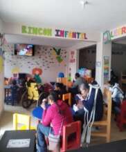 Users in the new Library (El Tejar)